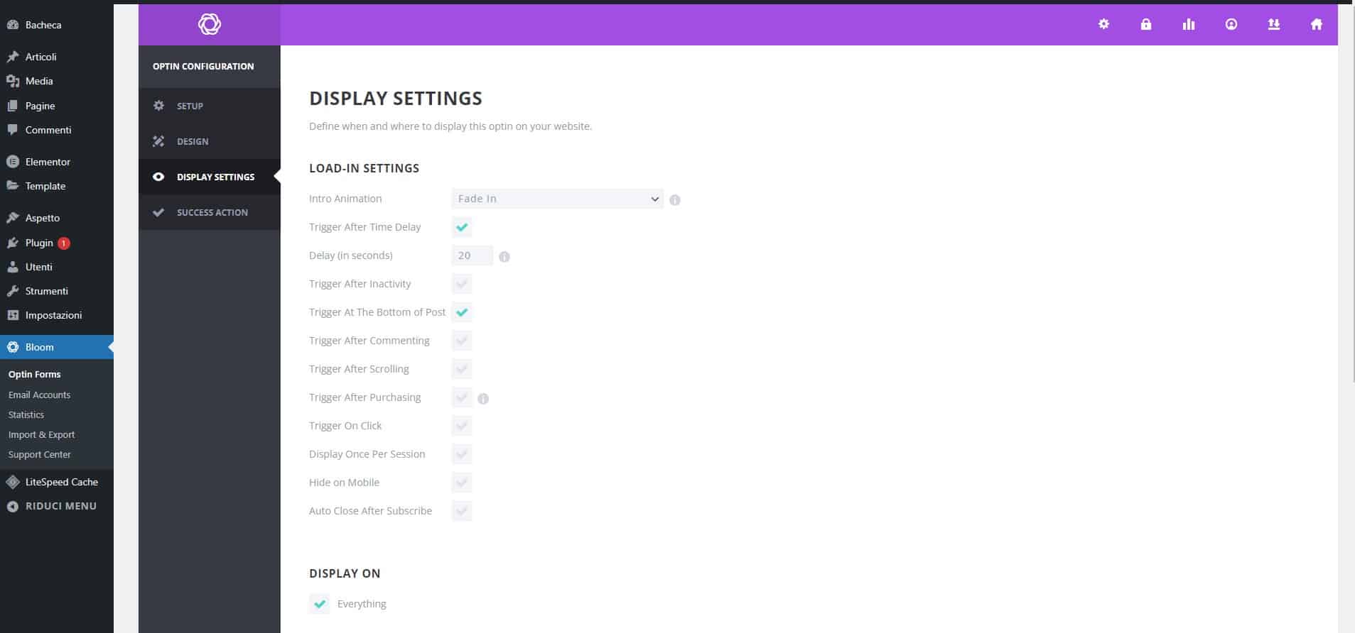 I Migliori Plugin per la Gestione dei Popup WordPress 13 screen che mostra come installare un plugin di popup wordpress