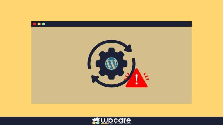 Come Risolvere Facilmente un Errore di aggiornamento WordPress Non Riuscito 1 aggiornamento wordpress non riuscito