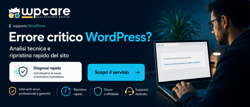 Come Risolvere un Errore Critico WordPress: Guida Passo-Passo per Principianti 9 Errore critico wordpress
